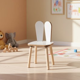 Hanah Home Bunny Chair - Blanco